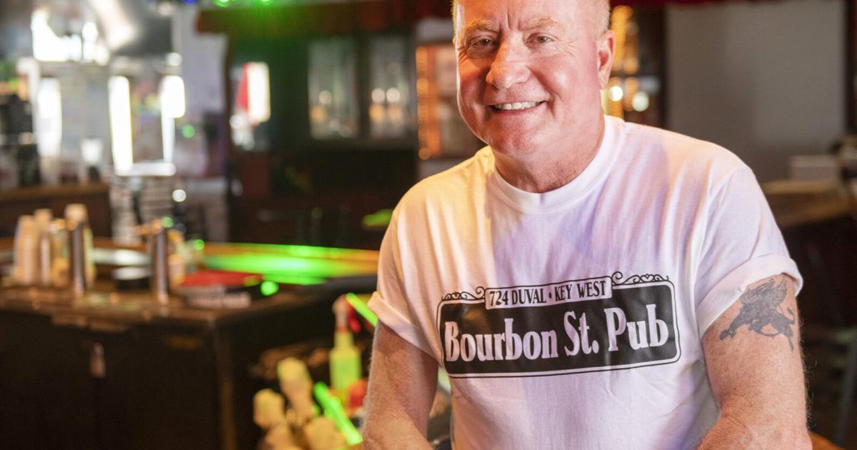 A Photo of Joey Shroeder, the owner of Bourbon Street Pub and New Orleans House.