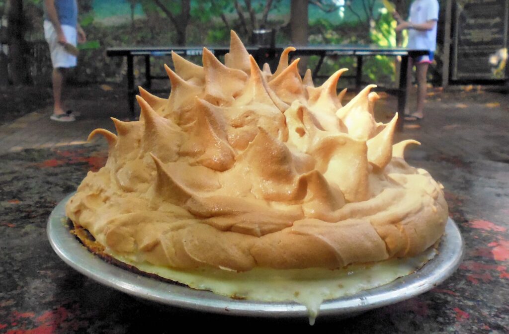 Key Lime Pie at Blue Heaven